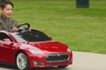 特斯拉联合儿童玩具厂商推出“迷你版”Model S电动车