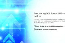 微软SQL Server 将在6月1日正式上市