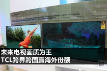 未来电视画质为王 TCL跨界跨国赢海外份额