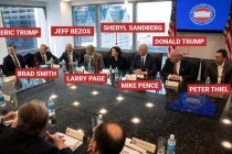 从特朗普与科技大佬开会的座次 或许能读出硅谷的未来