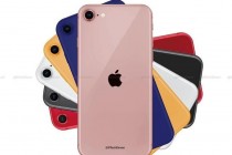 外媒再度放出一组iPhone 9的渲染图，6种机身配色