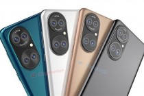 外媒曝光华为P50最新渲染图,采用“双圆环”四摄像头方案