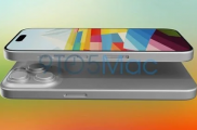 外媒发布iPhone 15 Pro的外形渲染图，摄像头突出